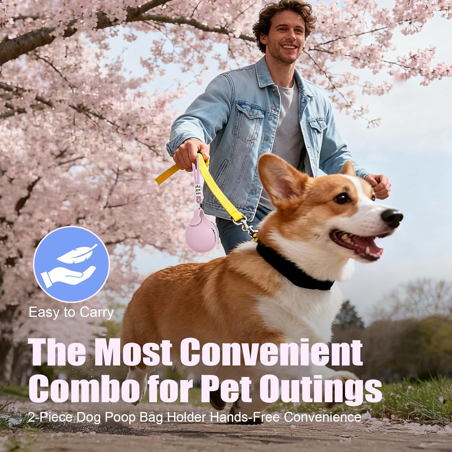 Stainless Steel 10oz Portable Dog Water Bottle with Integrated Bowl - No-Spill Travel Dispenser for Small Dogs, Ideal for Walking and Hiking